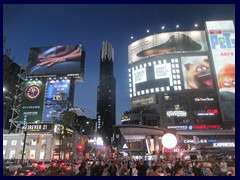 Dundas Square by night